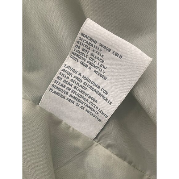 Weather Tamer Women Green Removable Hooded Wind Breaker Rain Jacket Size S - Picture 15 of 16